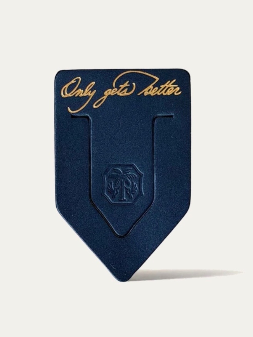 New! SOLDOUT Meghan Markle As Ever Leather bookmark “Only Gets Better”